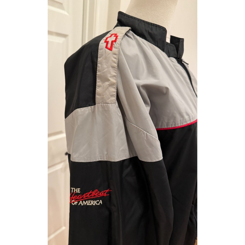 Vintage 90s Dale Earnhardt GM Goodwrench Racing Jacket Men Large Chevy Heartbeat - Picture 4 of 8